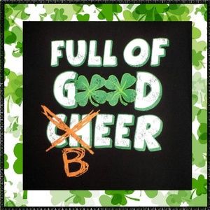 ST PATRICKS T Shirt L Irish BEER DRINKING Paddys